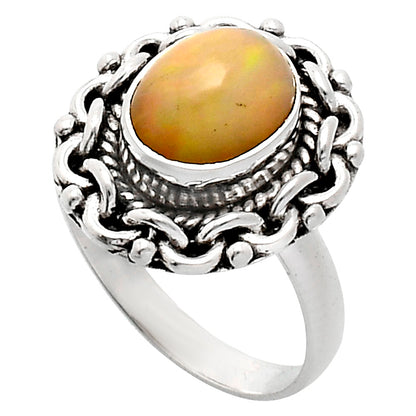Premium Quality Ethiopian Opal Ring size-6 R-1667 25-ER10477