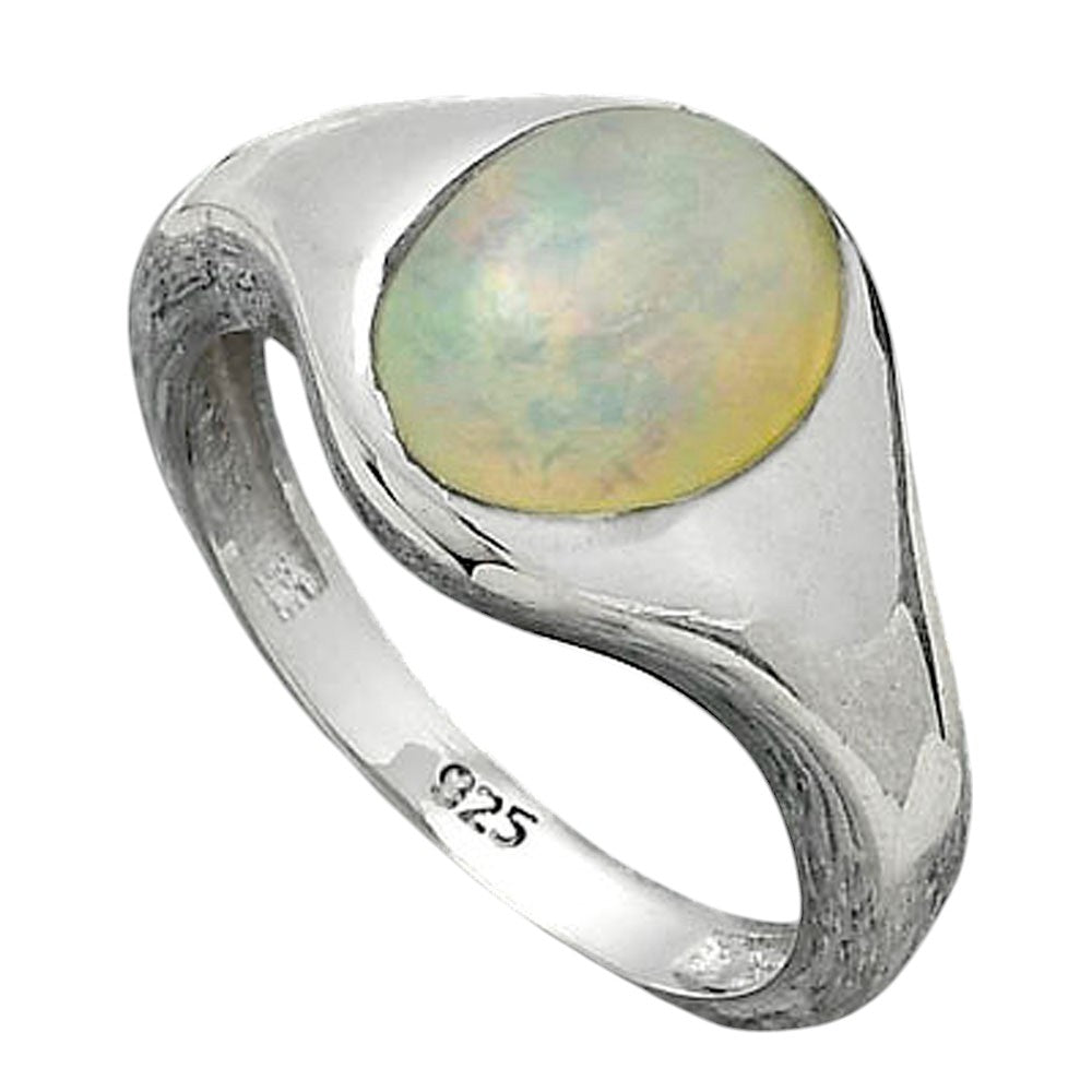 Natural Ethiopian Opal Ring size-7 R-1115 25-ER10771