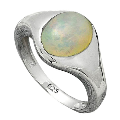 Natural Ethiopian Opal Ring size-7 R-1115 25-ER10771