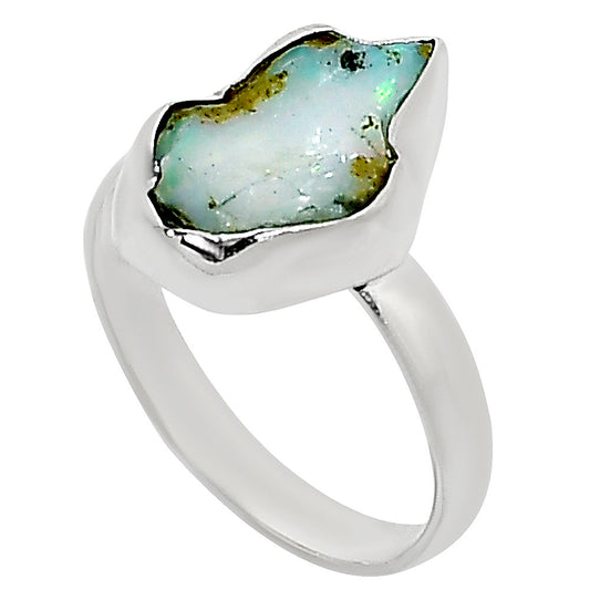 Ethiopian Opal Rough Ring size-9 R-1001 25-ER16251