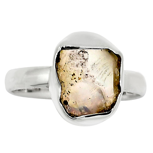 Ethiopian Opal Rough Ring size-9 R-1001 25-ER16270