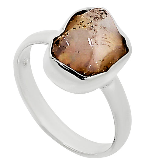 Ethiopian Opal Rough Ring size-9 R-1001 25-ER16270