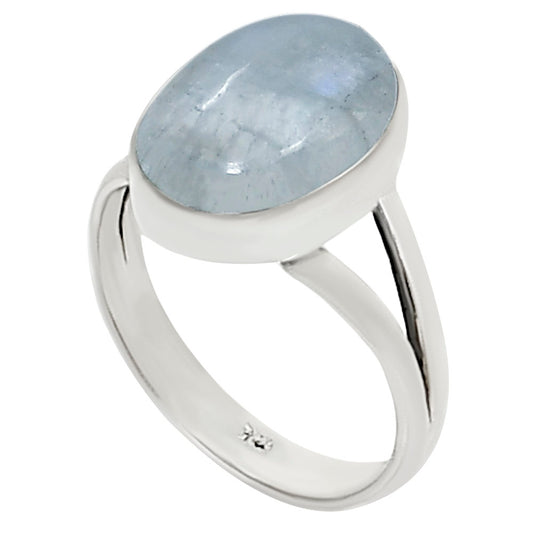 Rainbow Moonstone Ring size-7 R-1002 26-ER16283
