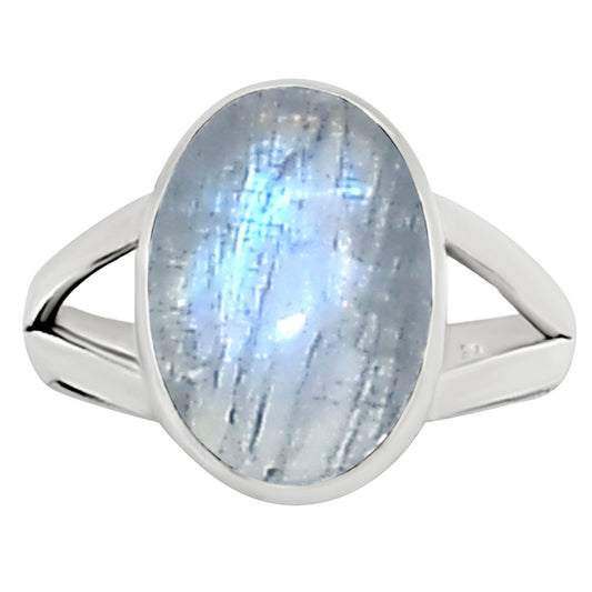 Rainbow Moonstone Ring size-7 R-1002 26-ER16285