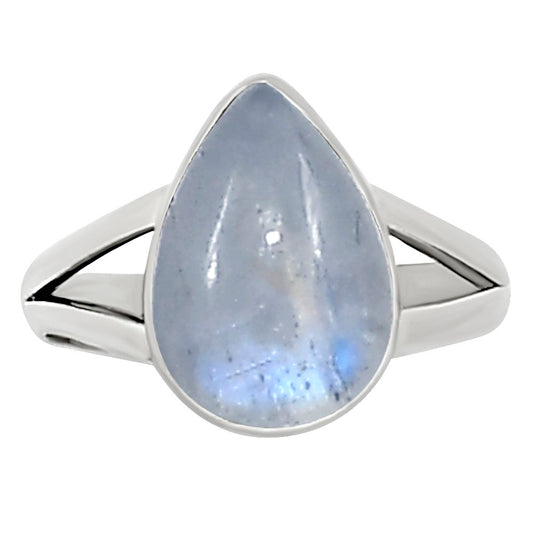 Rainbow Moonstone Ring size-7 R-1002 26-ER16286
