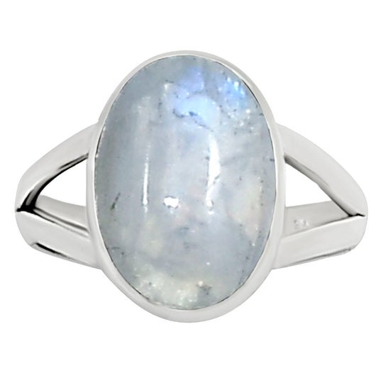 Rainbow Moonstone Ring size-7 R-1002 26-ER16292