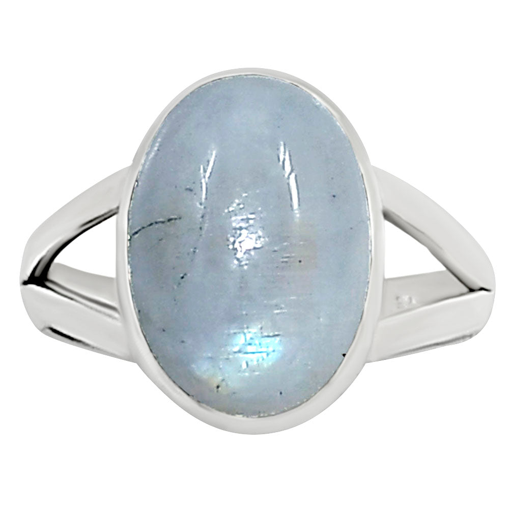 Rainbow Moonstone Ring size-7 R-1002 26-ER16293