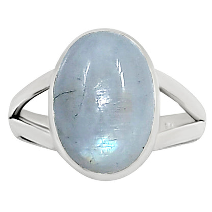 Rainbow Moonstone Ring size-7 R-1002 26-ER16293