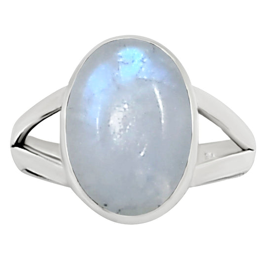Rainbow Moonstone Ring size-7 R-1002 26-ER16296
