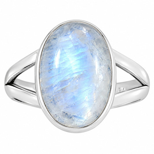 Rainbow Moonstone Ring size-7 R-1002 26-ER16297