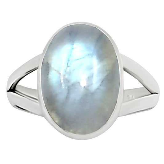 Rainbow Moonstone Ring size-7 R-1002 26-ER16298