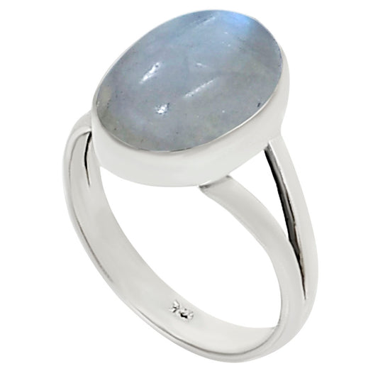 Rainbow Moonstone Ring size-7 R-1002 26-ER16298