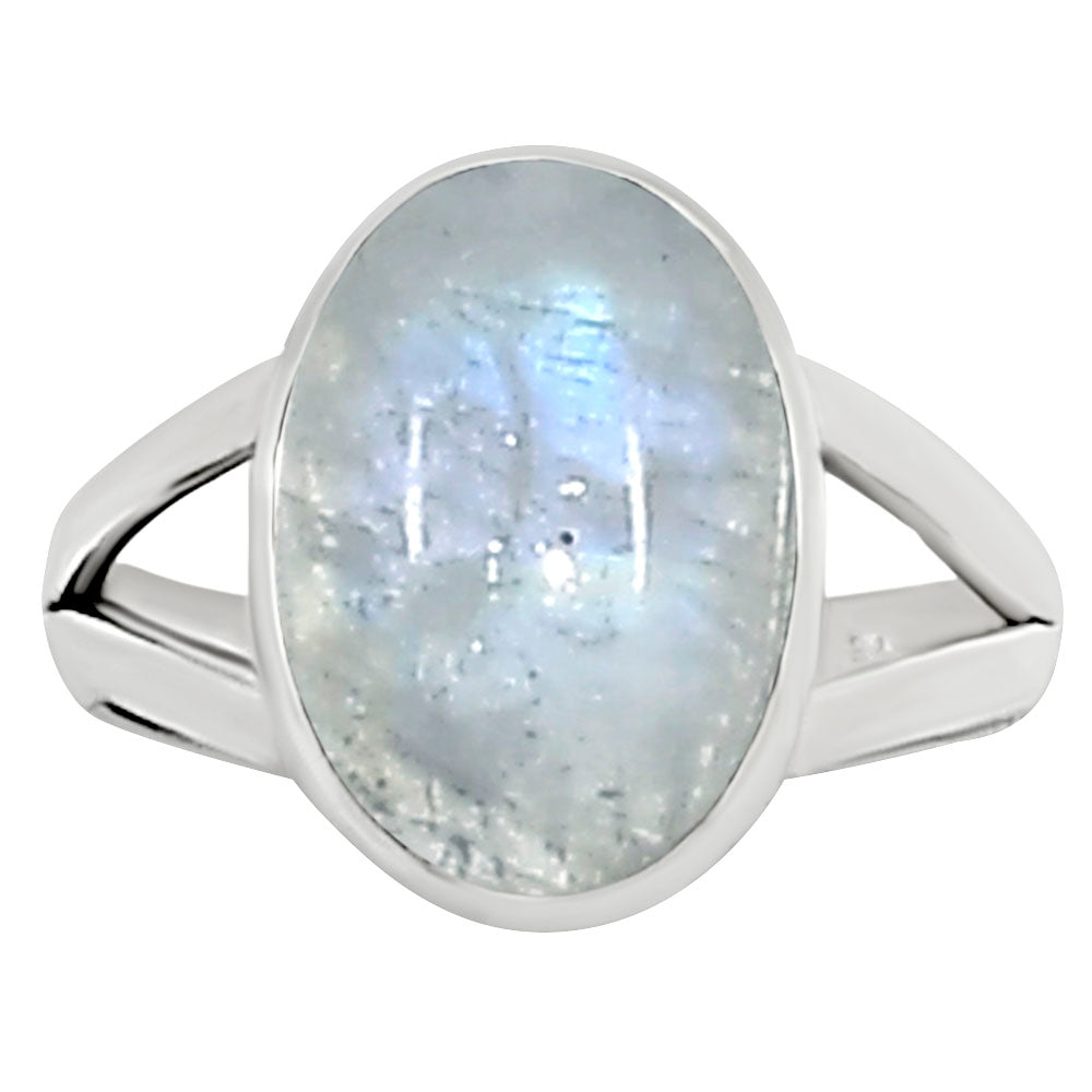 Rainbow Moonstone Ring size-7 R-1002 26-ER16301
