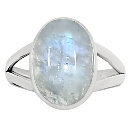 Rainbow Moonstone Ring size-7 R-1002 26-ER16301