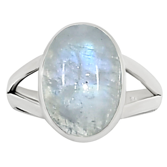 Rainbow Moonstone Ring size-7 R-1002 26-ER16301