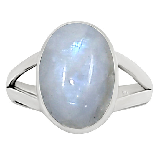 Rainbow Moonstone Ring size-7 R-1002 26-ER16303