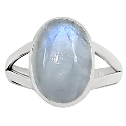 Rainbow Moonstone Ring size-7 R-1002 26-ER16305