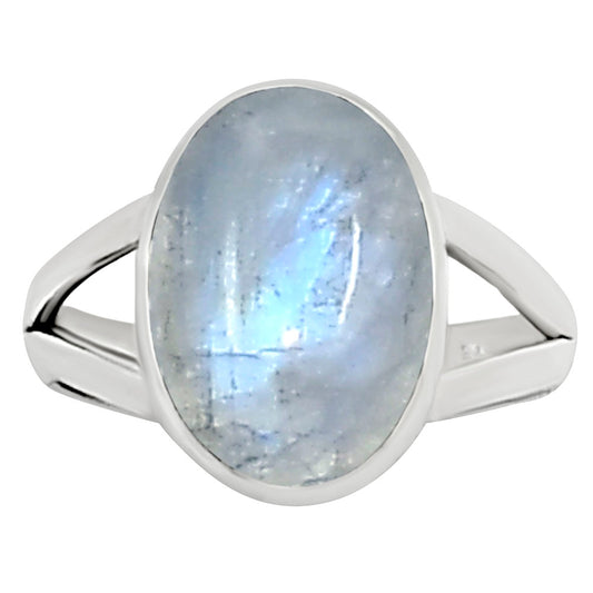 Rainbow Moonstone Ring size-7 R-1002 26-ER16307
