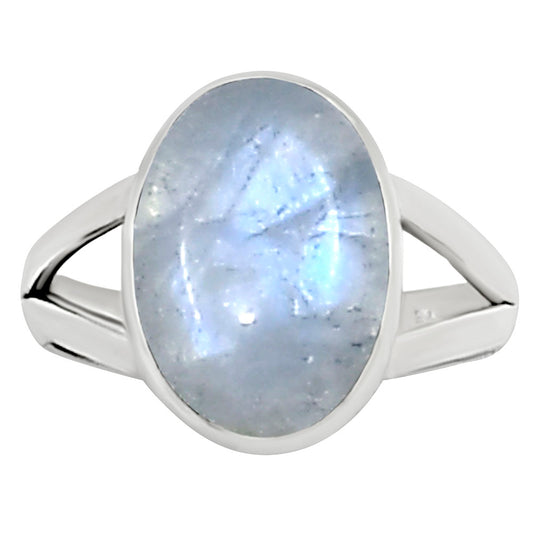 Rainbow Moonstone Ring size-7 R-1002 26-ER16308