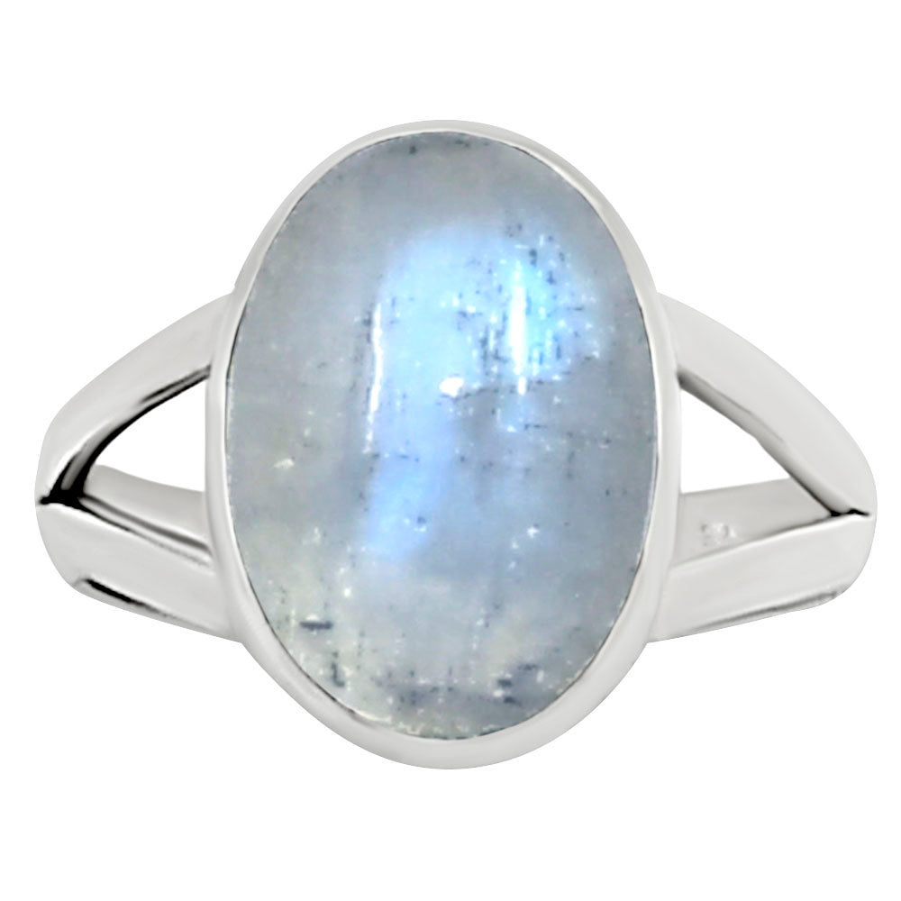 Rainbow Moonstone Ring size-8 R-1002 26-ER16312