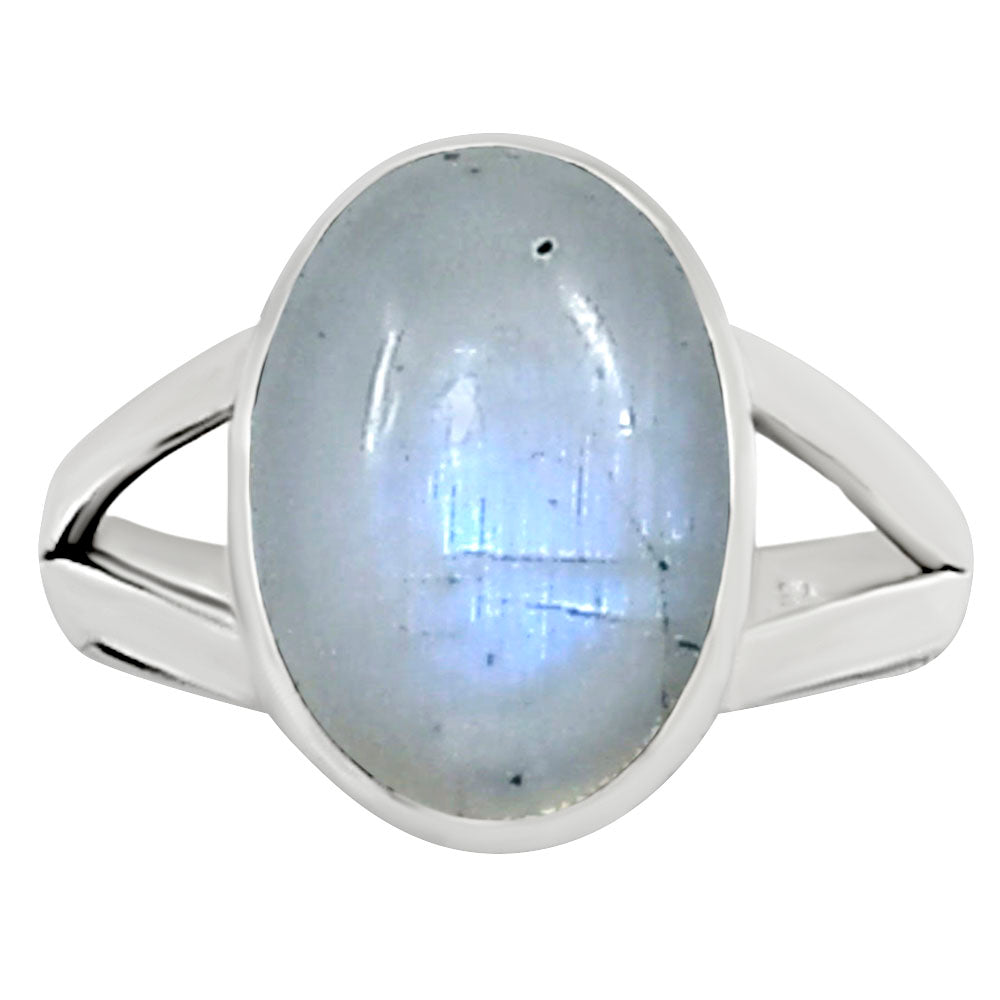 Rainbow Moonstone Ring size-8 R-1002 26-ER16315