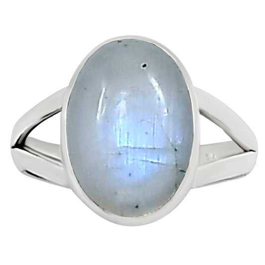 Rainbow Moonstone Ring size-8 R-1002 26-ER16315