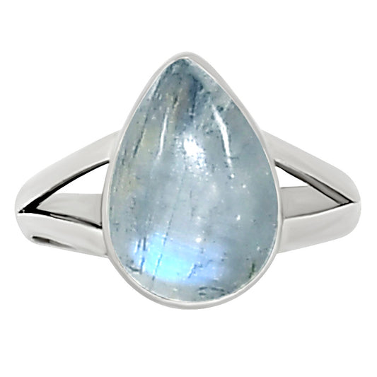 Rainbow Moonstone Ring size-8 R-1002 26-ER16317