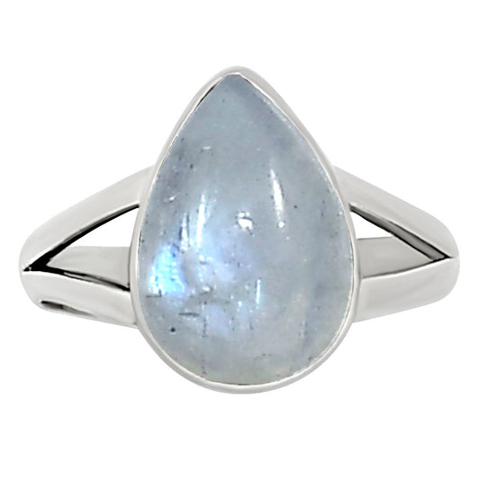 Rainbow Moonstone Ring size-8 R-1002 26-ER16318