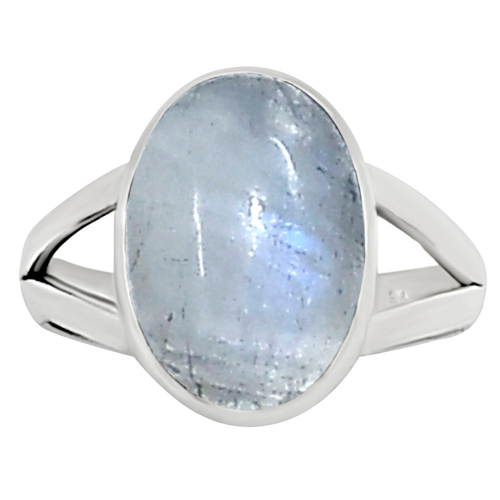 Rainbow Moonstone Ring size-8 R-1002 26-ER16326