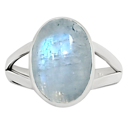 Rainbow Moonstone Ring size-8 R-1002 26-ER16329