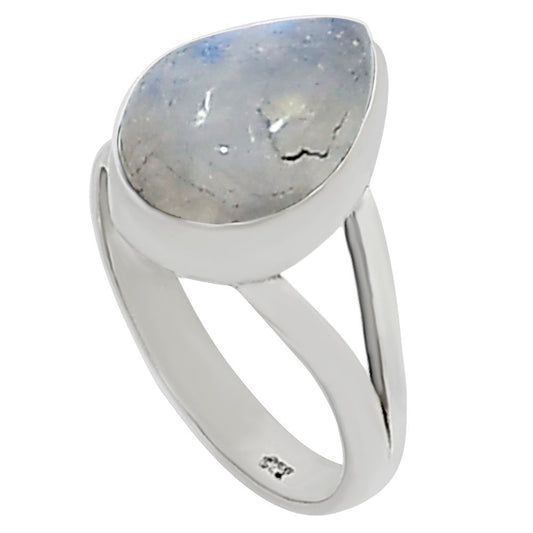 Rainbow Moonstone Ring size-8 R-1002 26-ER16330