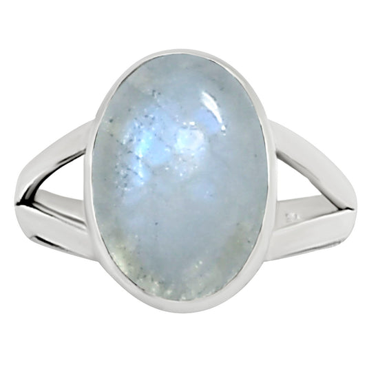 Rainbow Moonstone Ring size-8 R-1002 26-ER16333