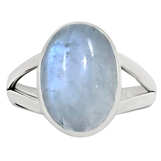 Rainbow Moonstone Ring size-8 R-1002 26-ER16335