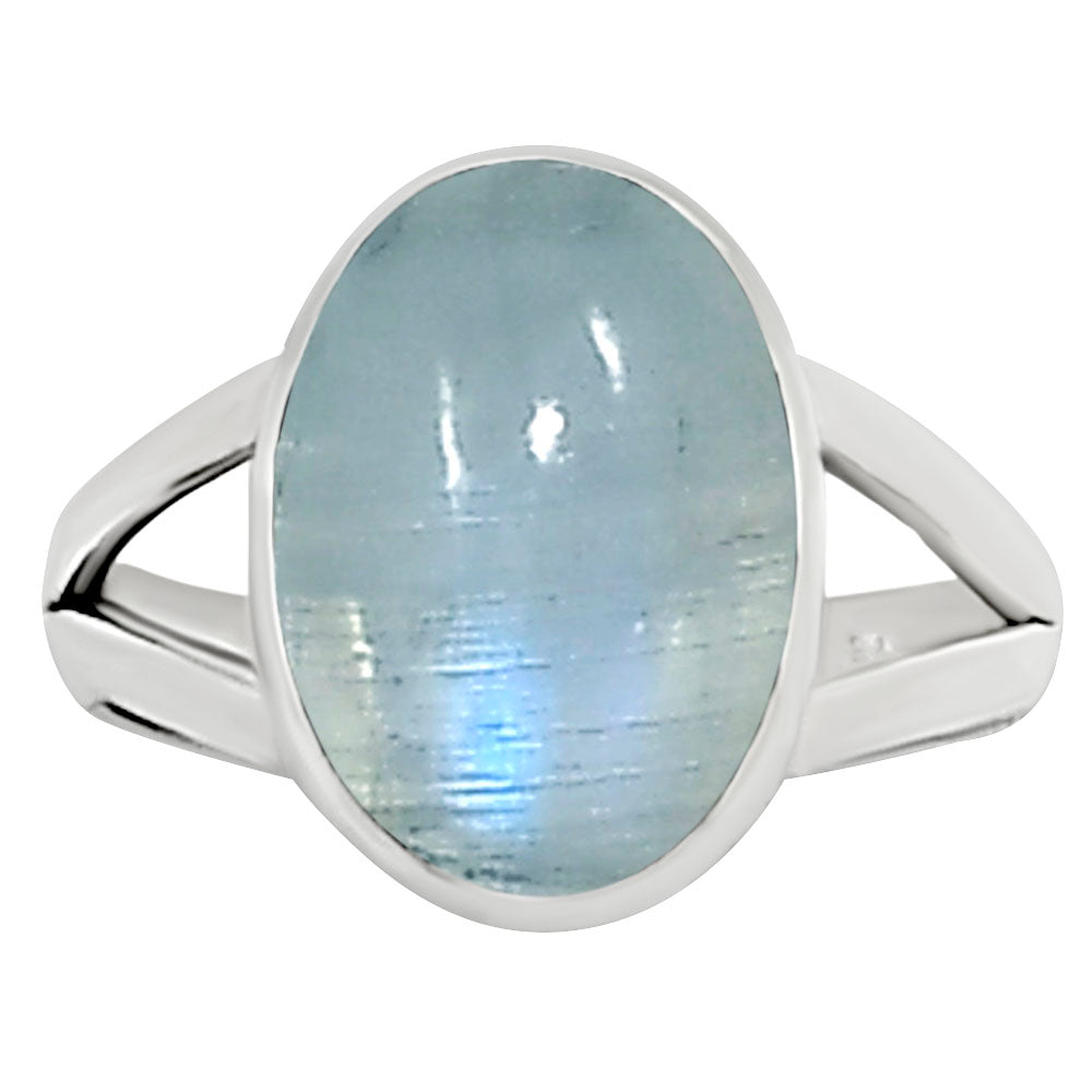 Rainbow Moonstone Ring size-8 R-1002 26-ER16339