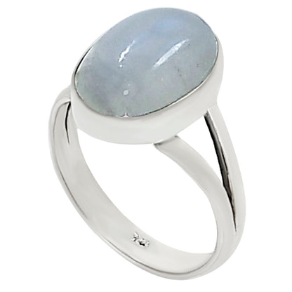 Rainbow Moonstone Ring size-8 R-1002 26-ER16339