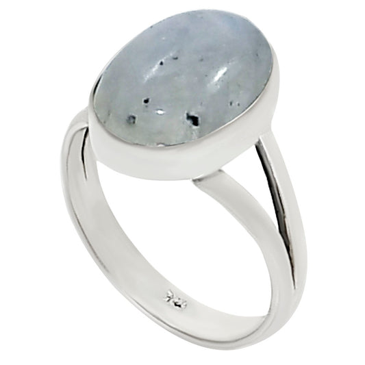 Rainbow Moonstone Ring size-8 R-1002 26-ER16341