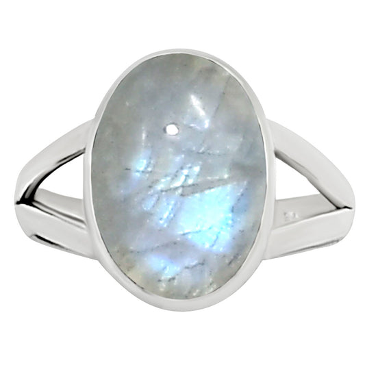 Rainbow Moonstone Ring size-9 R-1002 26-ER16342