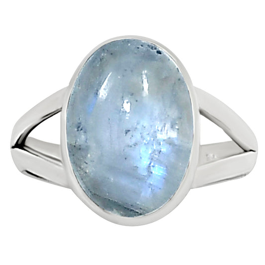Rainbow Moonstone Ring size-9 R-1002 26-ER16343