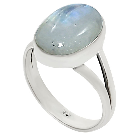 Rainbow Moonstone Ring size-9 R-1002 26-ER16344