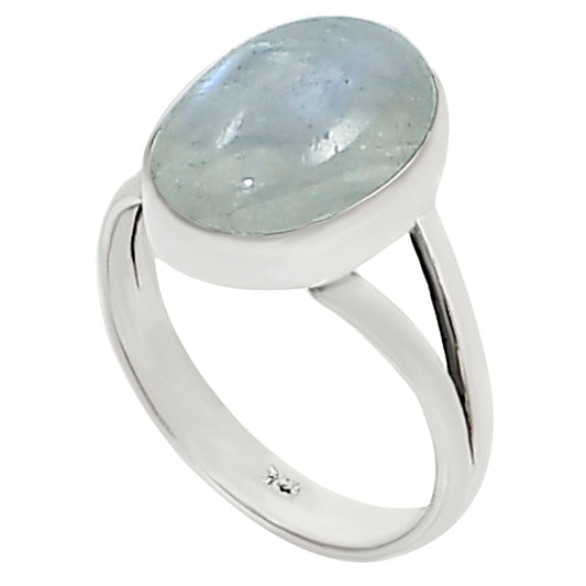 Rainbow Moonstone Ring size-9 R-1002 26-ER16353