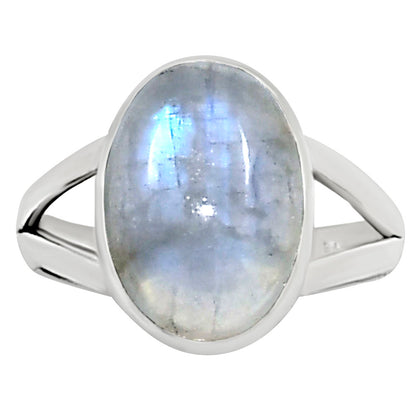 Rainbow Moonstone Ring size-9 R-1002 26-ER16356