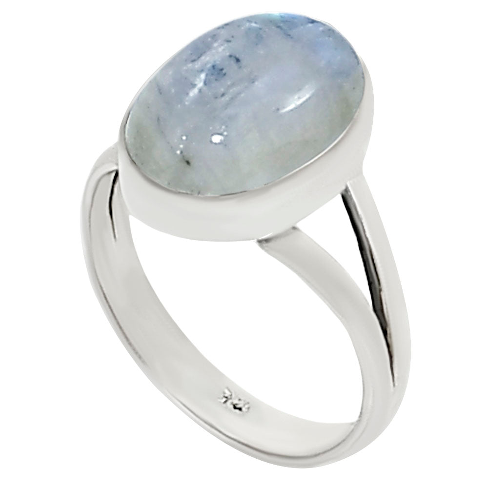 Rainbow Moonstone Ring size-9 R-1002 26-ER16356