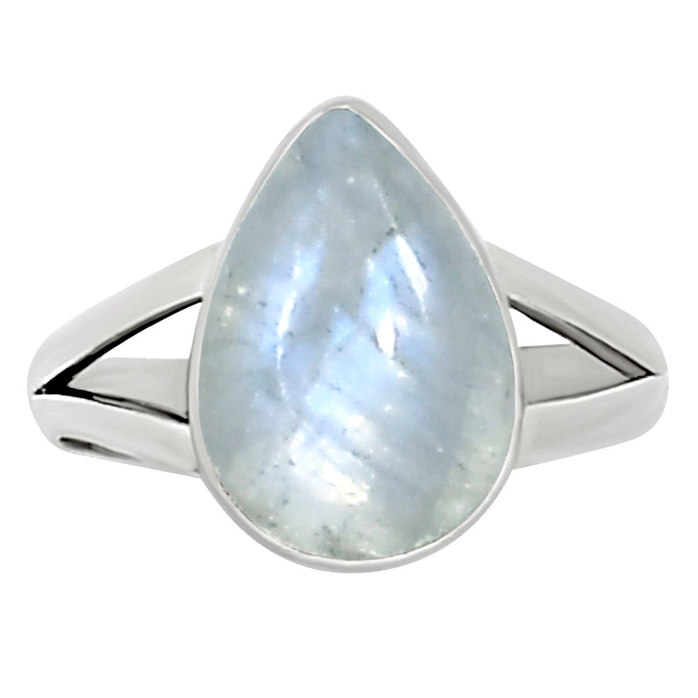 Rainbow Moonstone Ring size-9 R-1002 26-ER16358