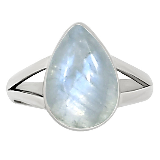 Rainbow Moonstone Ring size-9 R-1002 26-ER16358