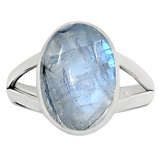 Rainbow Moonstone Ring size-9 R-1002 26-ER16365
