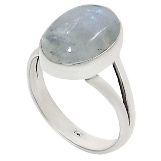 Rainbow Moonstone Ring size-9 R-1002 26-ER16369