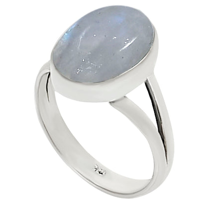 Rainbow Moonstone Ring size-10 R-1002 26-ER16375