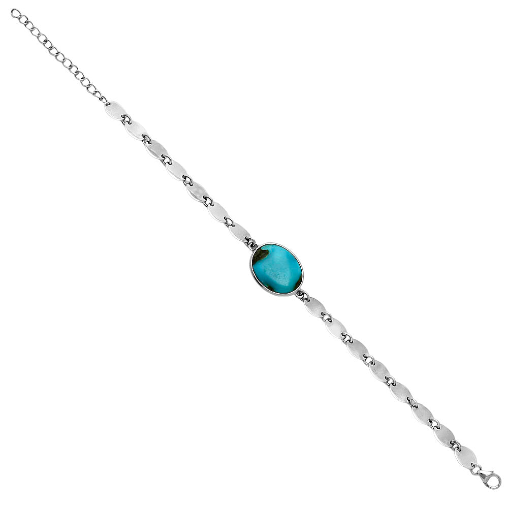 Premium Turquoise Nevada Aztec Mt Bracelet B-1044 27-EB10178