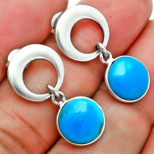 Premium Quality Sleeping Beauty Turquoise - USA Earrings E-1259 27-EE10260