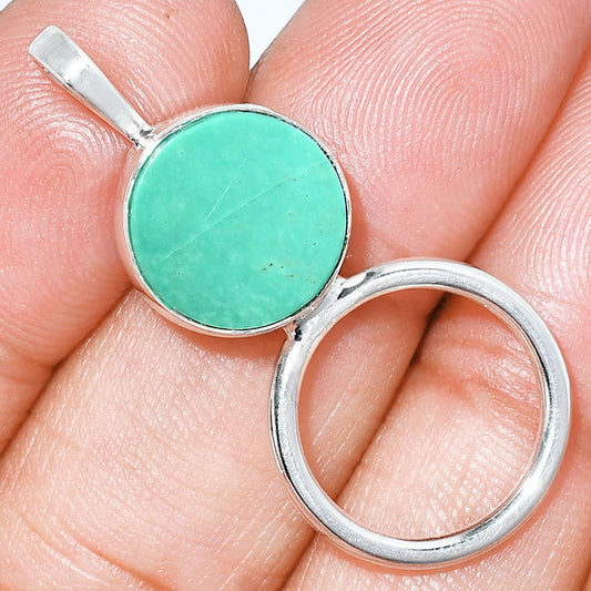 Premium Quality Sleeping Beauty Turquoise Pendant T-1012 27-EP10127